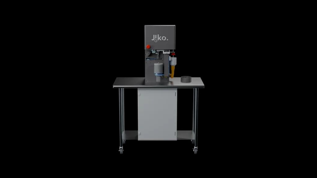 Jiko+ pre-roll & hash-hole infusion machine, rotating render
