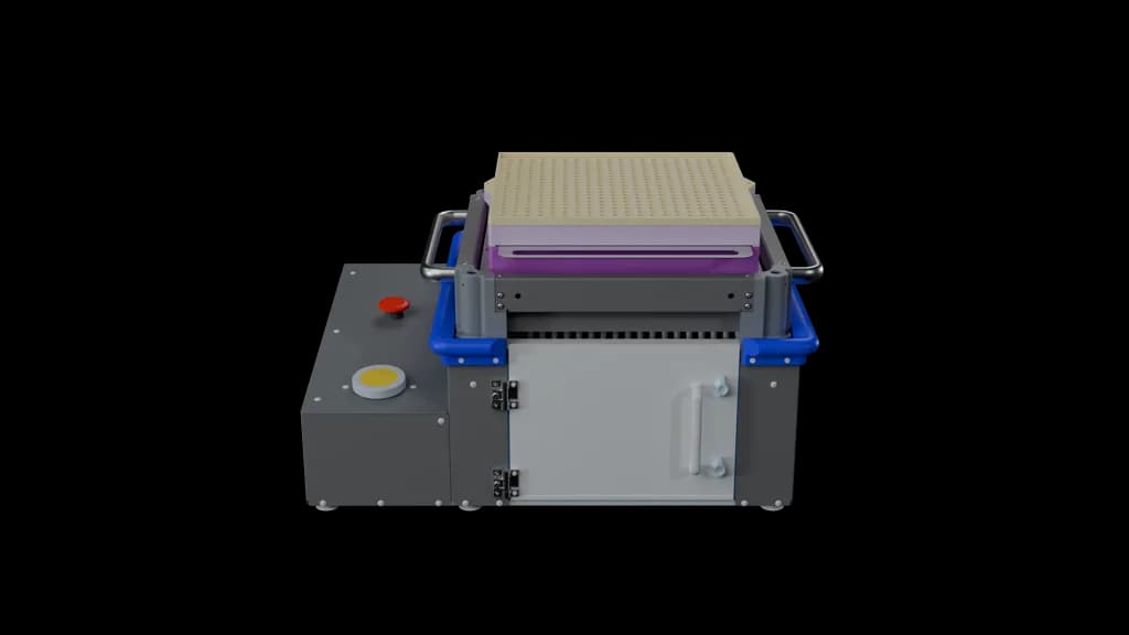 WavePak preroll filling machine, rotating render